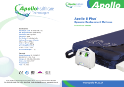 Apollo 5 Plus - Apollo Healthcare Technologies