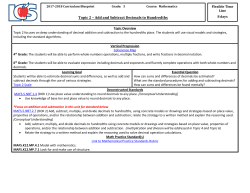 Topic 2 - Lake County Schools