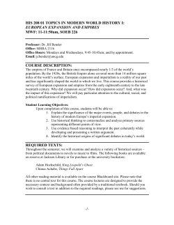 208-01 Bender - UNCG History Department