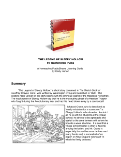 Listening Guide - Homeschool Radio Shows presents