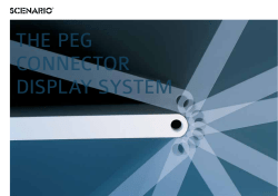 the peg connector display system