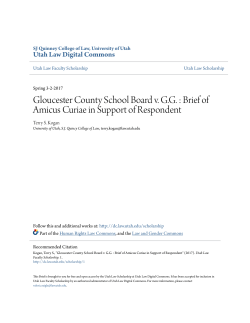 Brief of Amicus Curiae in Support of Respondent