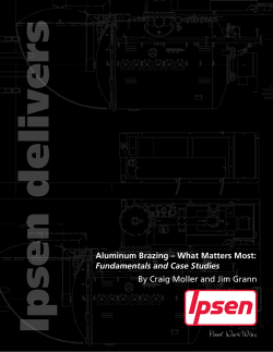 Aluminum Brazing