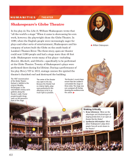 Shakespeare`s Globe Theatre