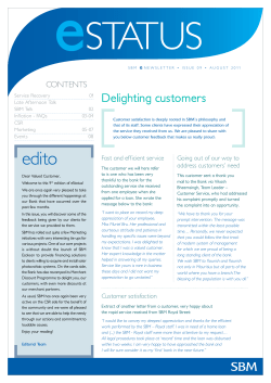 Delighting customers