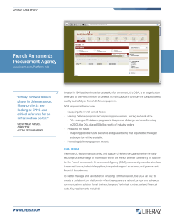 French Armaments Procurement Agency