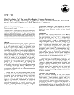 High-Resolution AUV Surveys of the Eastern Sigsbee Escarpment