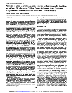 Activation of Amino-a-carboline, 2-Amino-l