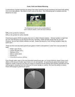 Cows, Farts and Global Warming