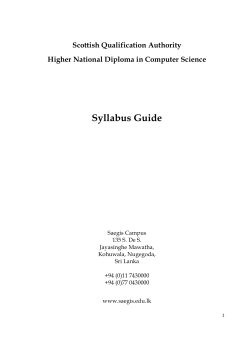 Syllabus