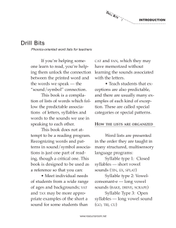 Drill Bits - Resource room