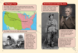 The Oregon Trail Daniel Boone and Calamity Jane