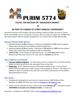 purim 5774 - Chabad of Cobb