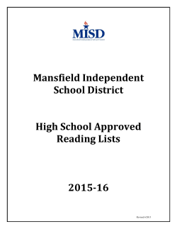 High School - Mansfield ISD