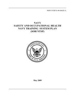 navy safety and occupational health navy training system