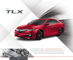 TLX Accessories Brochure