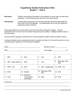 Test 2 - Sheboygan Area School District