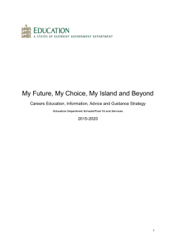 Careers Education Information, Advice and Guidance Strategy