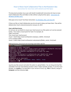 How to Move Vault Collaborative Files to Northwestern Box