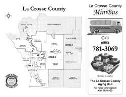 MiniBus - La Crosse County