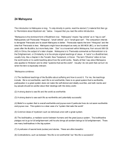 24 Mahayana Buddhism