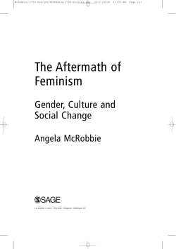 Post-Feminism and Popular Culture