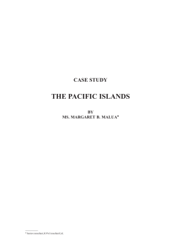 the pacific islands