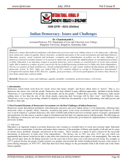 Print this article - International Journal of Innovative Research and