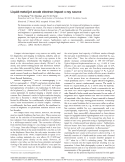 Liquid-metal-jet anode electron-impact x-ray source - X