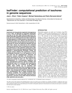 IsoFinder - BioMedSearch
