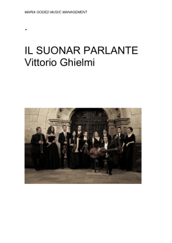 IL SUONAR PARLANTE