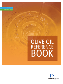 OliVE Oil - PerkinElmer