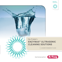 enzymax&reg; ultrasonic cleaning soutions - Hu