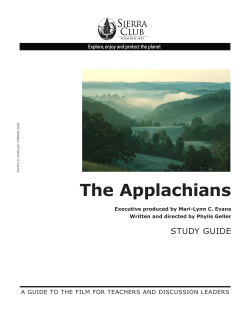 The Applachians