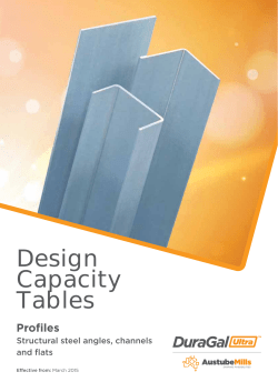 Design Capacity Tables