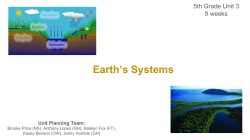 Earth`s Systems - RPS Cloud Server