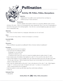 Pollination