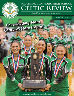 Celtic Review - Providence Catholic High School