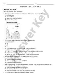 Practice Test CH14 2015