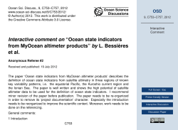 Interactive comment on