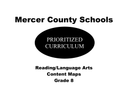 Eighth Grade - Mercer County Schools