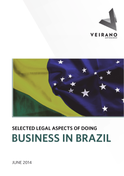 Doing Business in Brazil