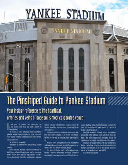 The Pinstriped Guide to Yankee Stadium