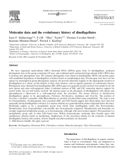 protistology - Botany, UBC