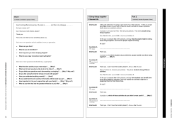 Advanced 2015 Speaking sample paper 1