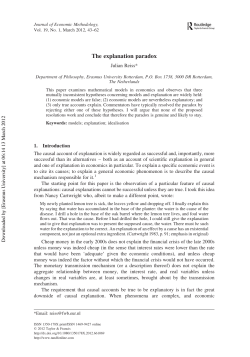 The explanation paradox