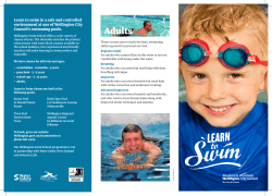 Learn to Swim - Wellington City Council