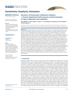 Dynamics of intraoceanic subduction initiation: 1. Oceanic