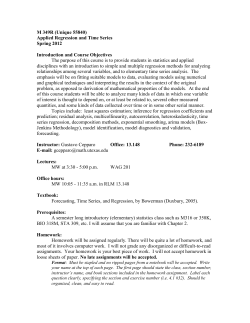 Stat 375 - UT Direct - The University of Texas at Austin