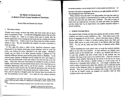 On Meter in General and on Robert Frost`s Loose Iambics in Particular